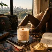 Shea Butter Baby Candle | Vanilla, Santal & Amber Luxury Soy Candle
