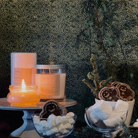 Holiday Candle Bundle Small (3 oz candle, bath bomb, spray + matches + card )