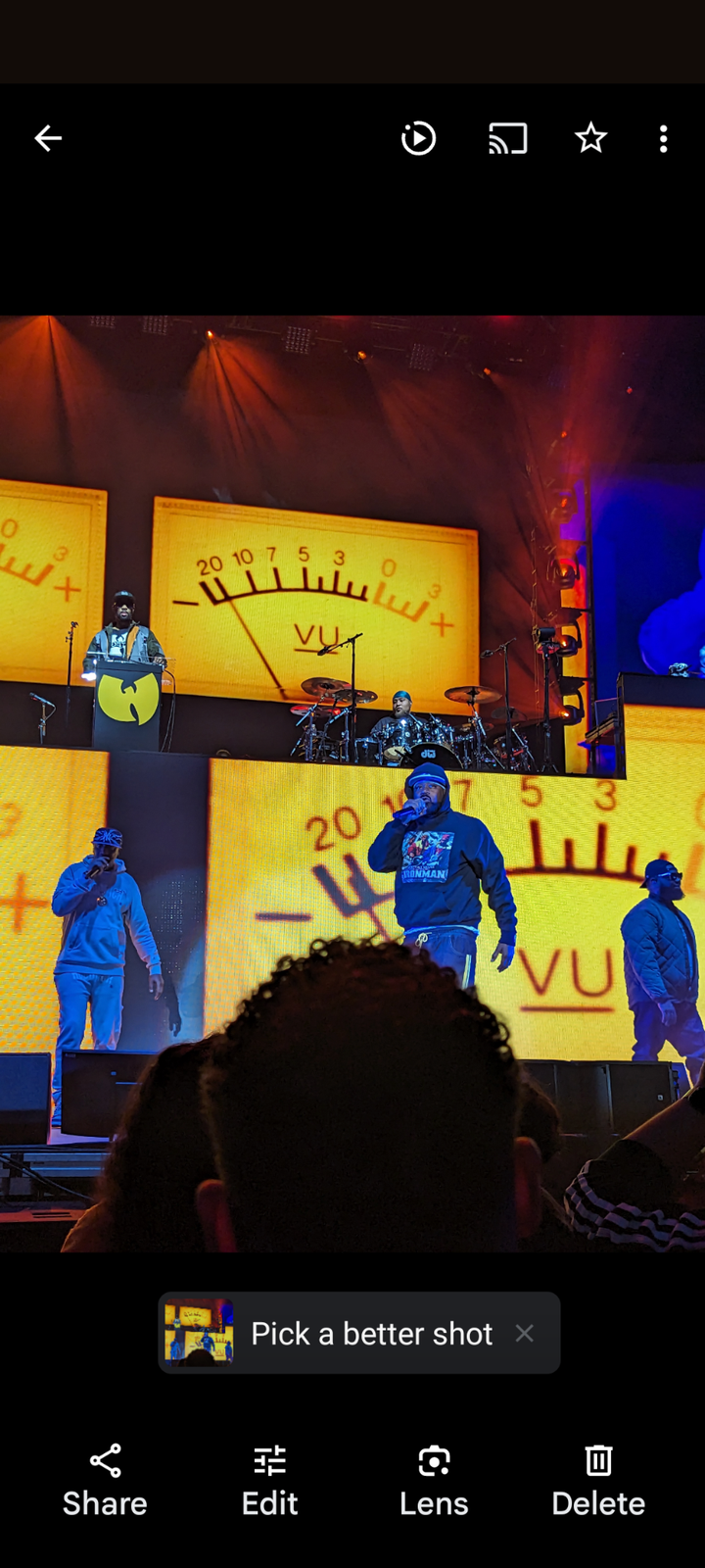Wu Tang on stage 