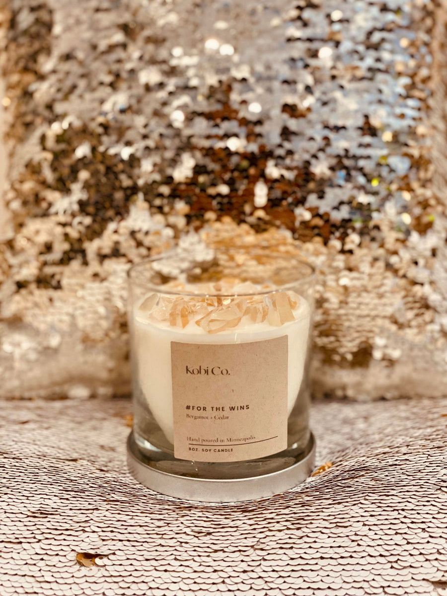 #For The Wins Luxury Candle - Kobi Co.