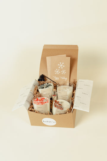 Luxury Candle Holiday Gift Set (4 candles) - Kobi Co.