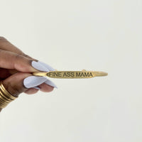 Brass Affirmation Bangles - Kobi Co.