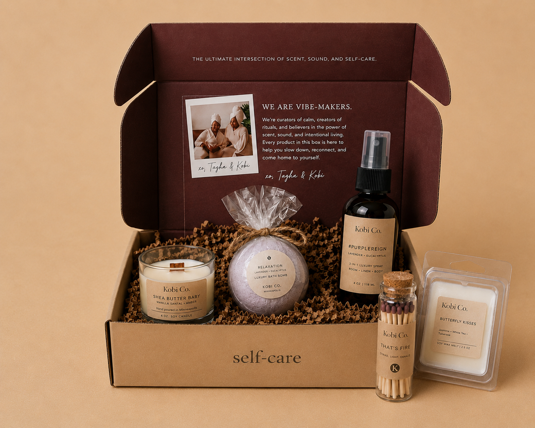 Signature Self-Care Gift Set | Luxury Candle Gift Box
