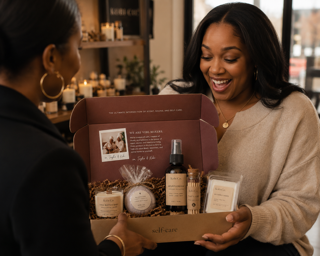Signature Self-Care Gift Set | Luxury Candle Gift Box