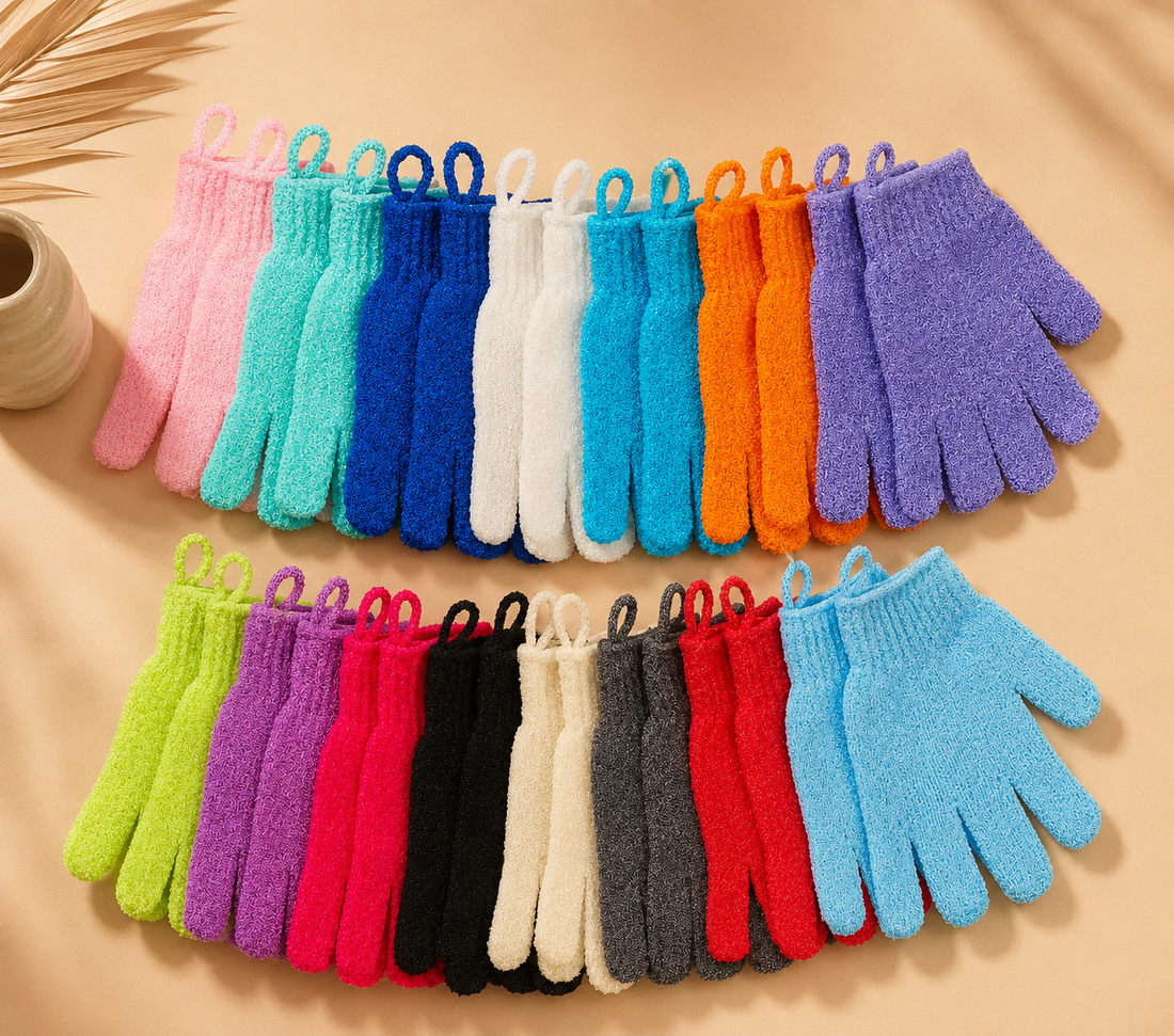 Exfoliating Shower Gloves