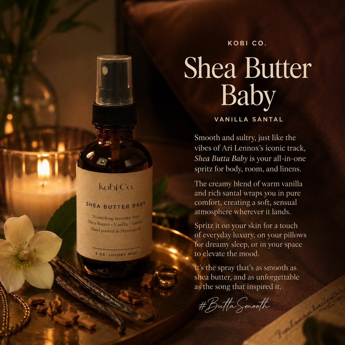 Shea Butter Baby Luxury Spray - Kobi Co.