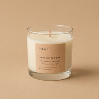 Shea Butter Baby Candle | Vanilla, Santal & Amber Luxury Soy Candle - Kobi Co.