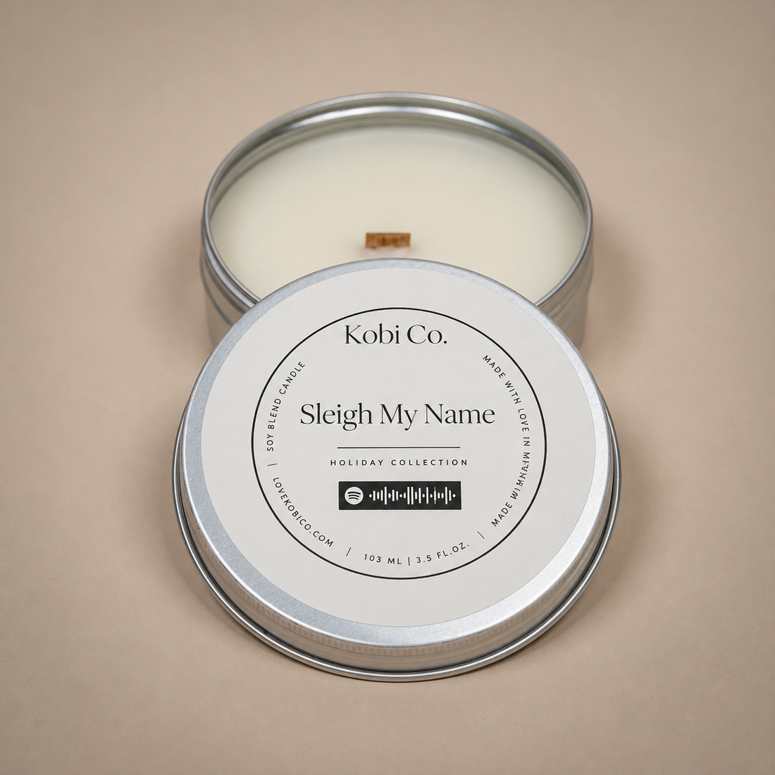 Sleigh My Name Holiday Soy Candle