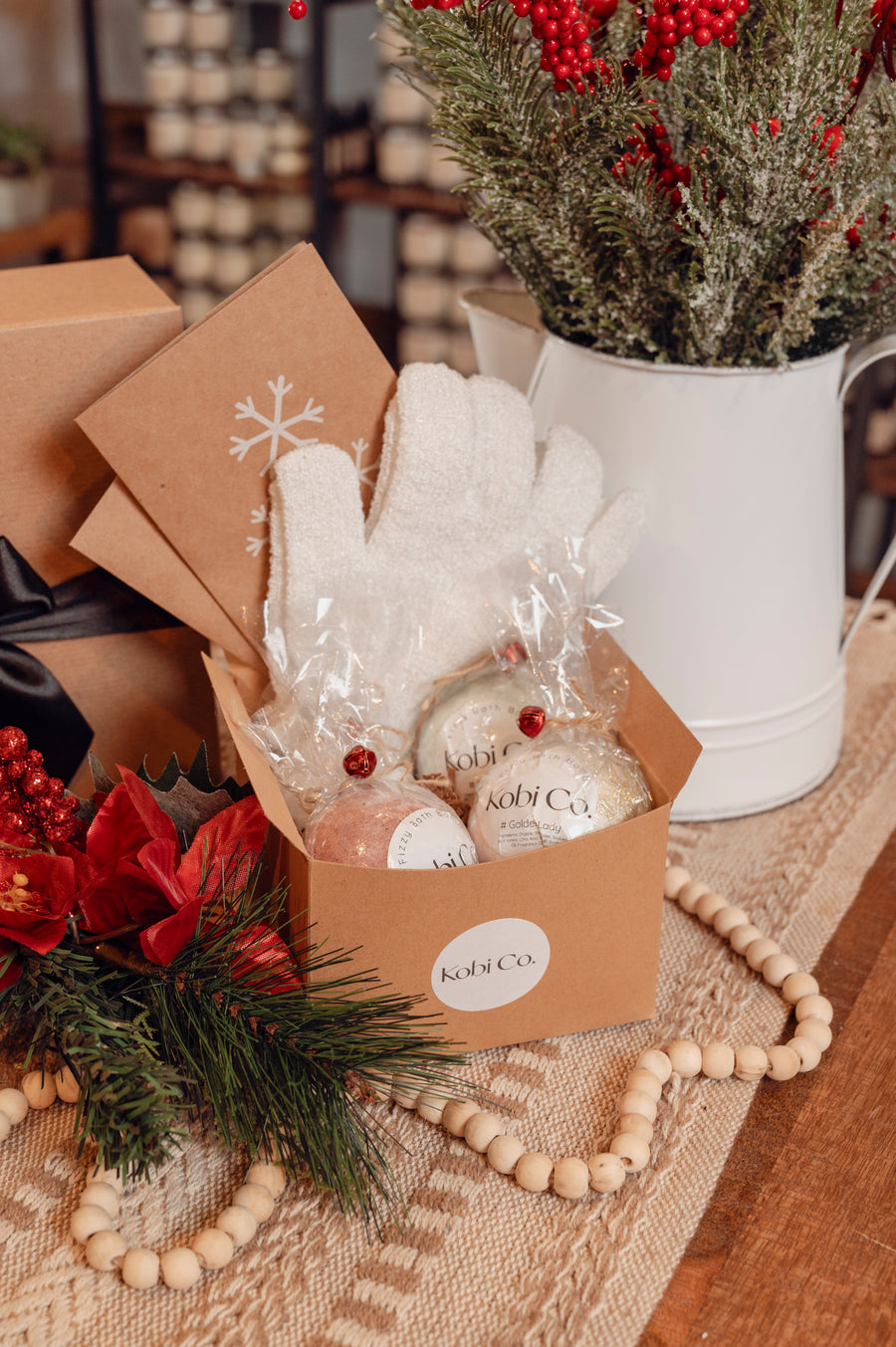 Luxury Bath Bomb Ornament Gift Set (4) - Kobi Co.