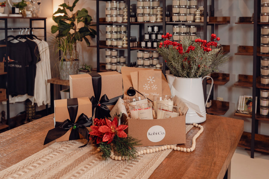 Luxury Candle Holiday Gift Set (4 candles) - Kobi Co.