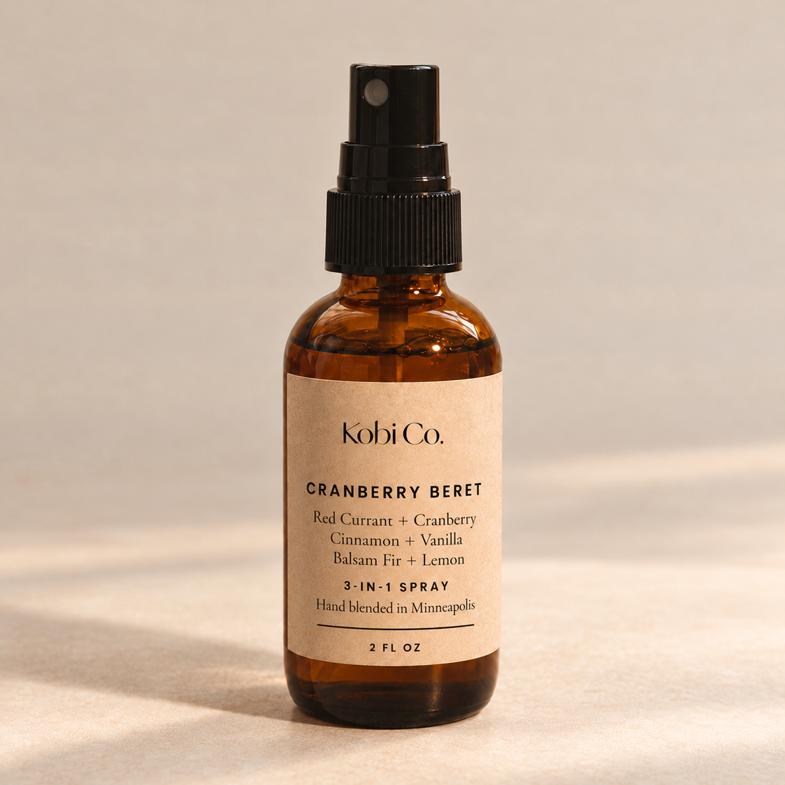 Cranberry Beret Holiday 3-in-1 Spray - Kobi Co.