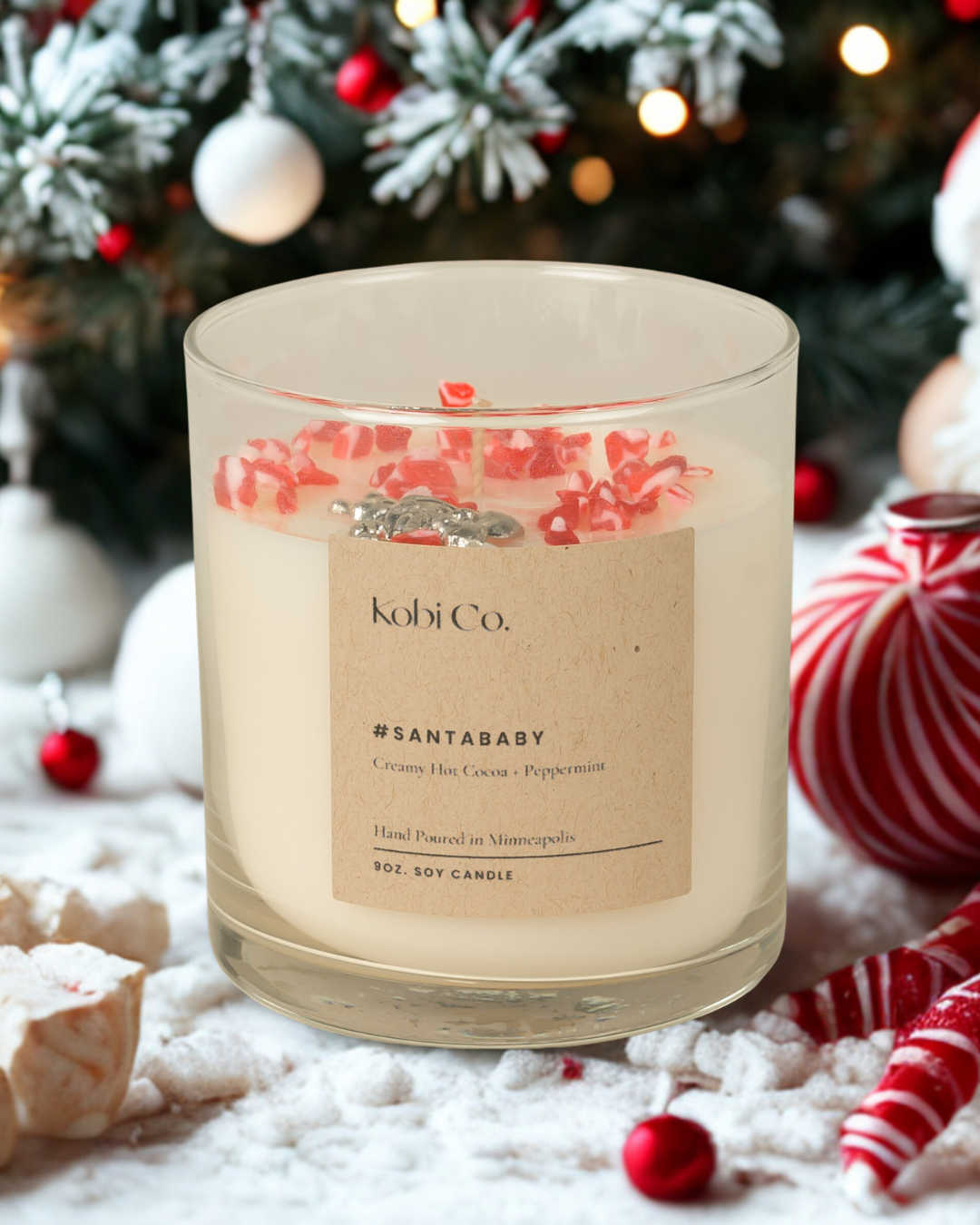 #SantaBaby Luxury Candle