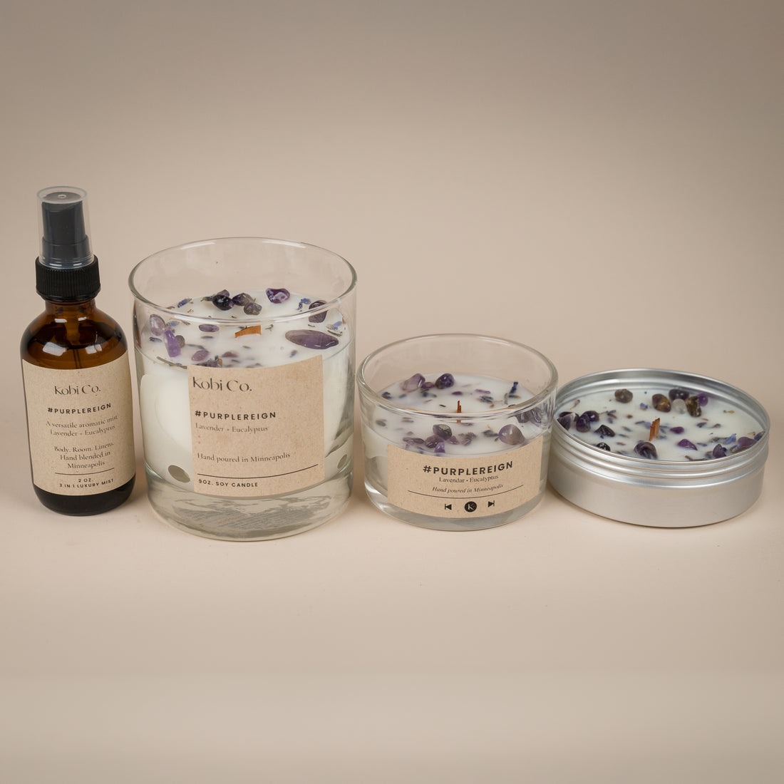 #PurpleReign Luxury Candle
