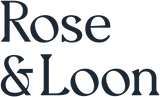 Rose and loon business logo