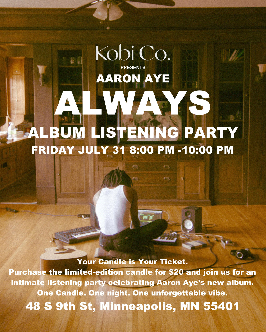 Always - Limited Edition Candle: Kobi Co. x Aaron Aye