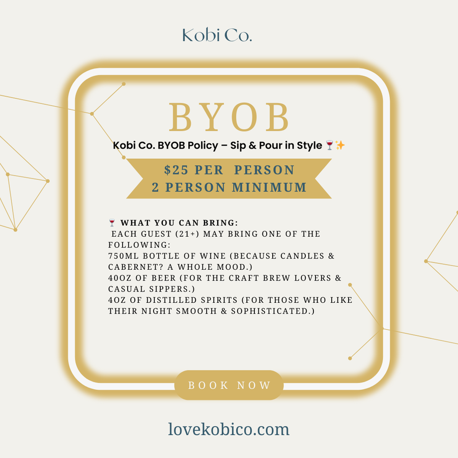 BYOB  – Sip & Pour in Style 🍷✨ - Kobi Co.