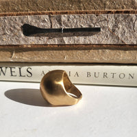 Nzinga Brass Ball Geometric Ring - Kobi Co.