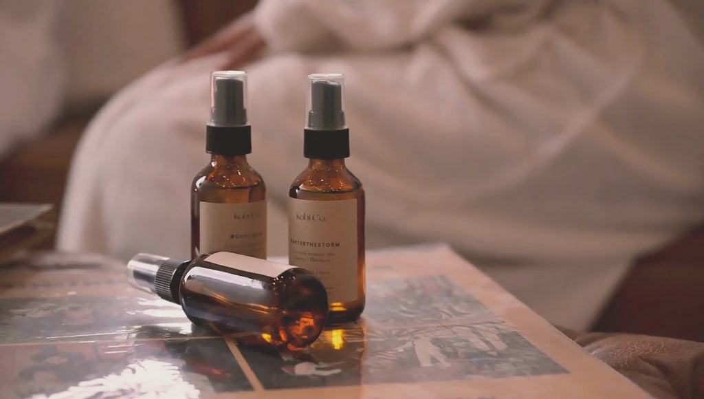 Luxury candles and sprays