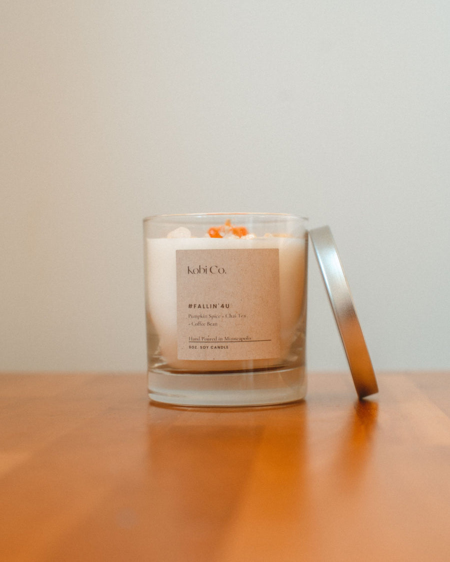 #Fallin4U Luxury Candle - Love Kobi Co.