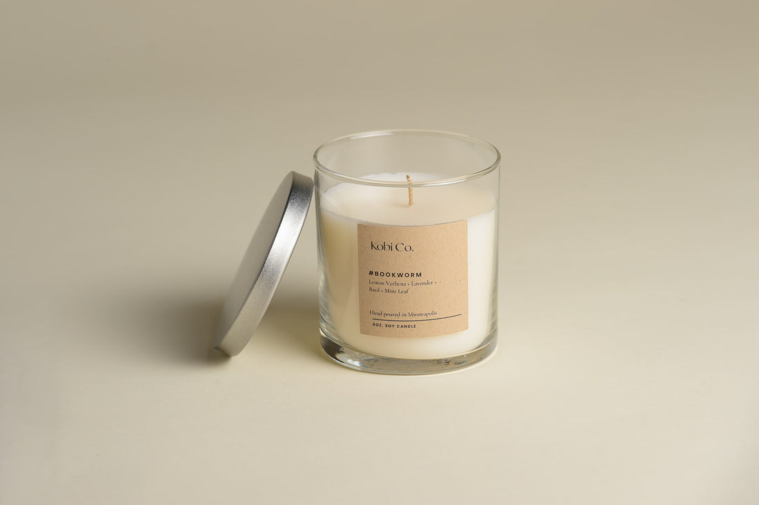 #Bookworm Luxury Candle - Love Kobi Co.